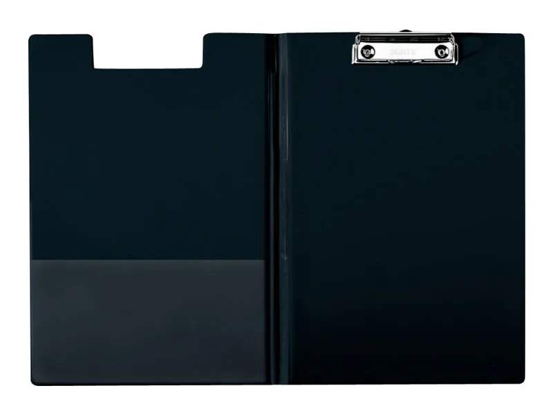 Clipboard Esselte A4 sort PP med forside