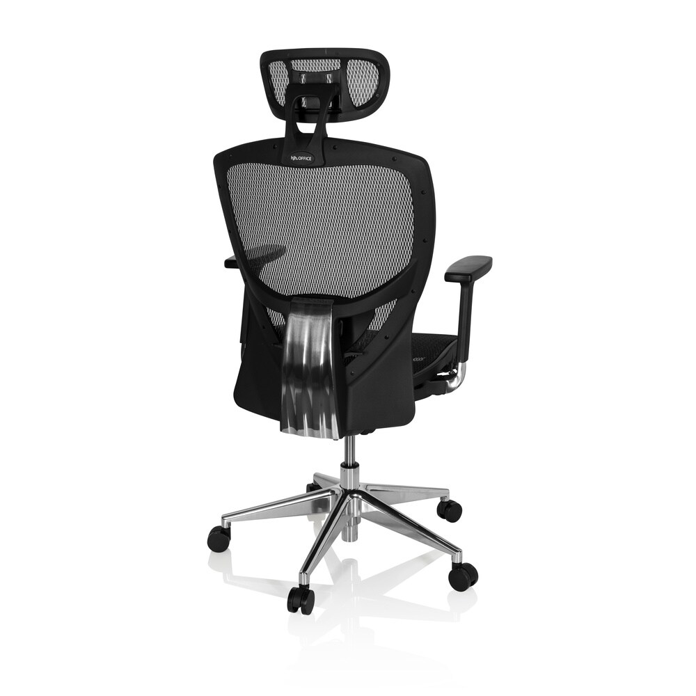 High End Bürostuhl VENUS ONE Netzstoff mit Armlehnen hjh OFFICE
