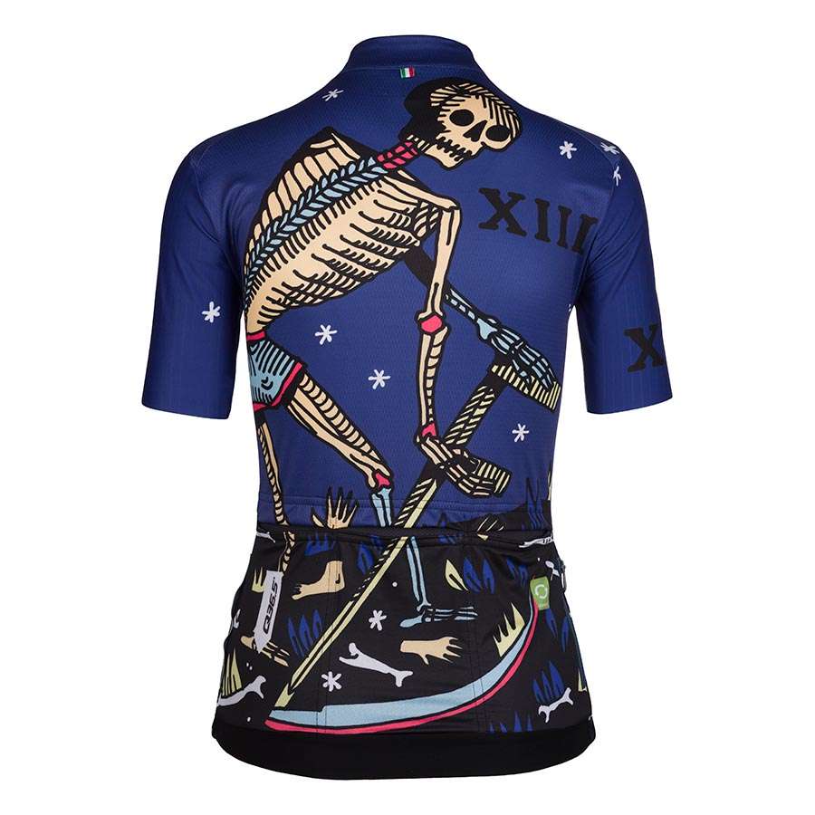 Q36.5 G1 Tarocco Fietsshirt Korte Mouwen Blauw/Multi Dames