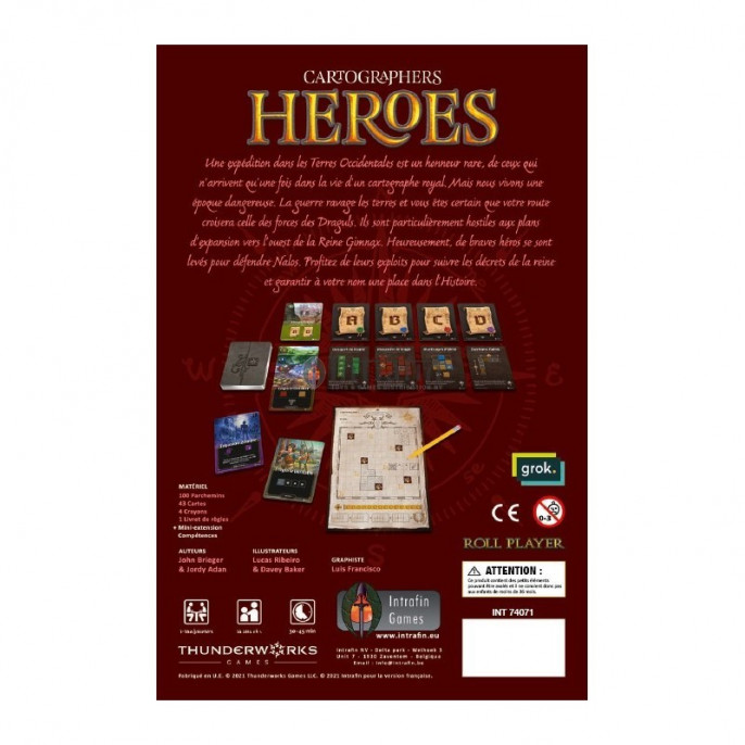 Cartographers : Heroes