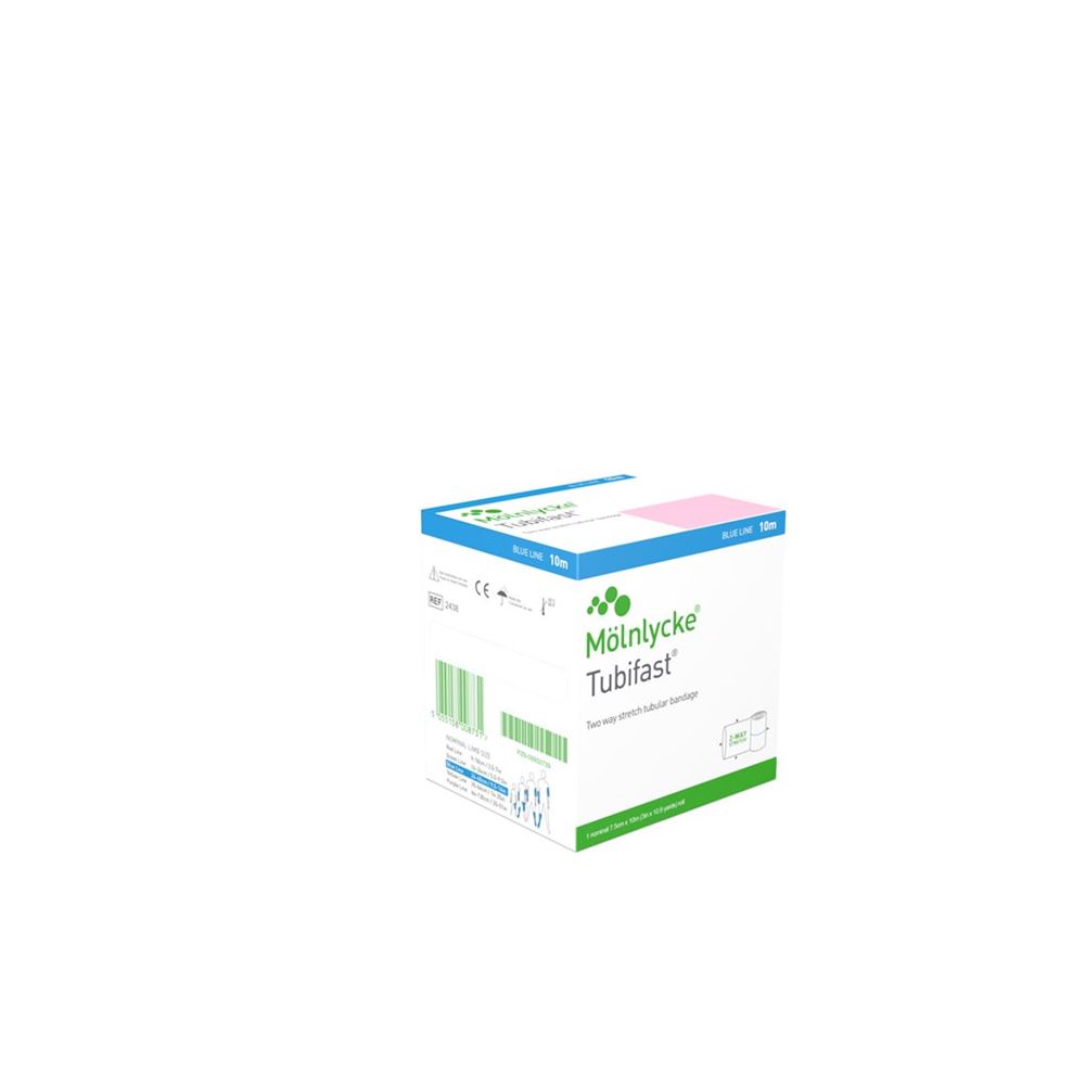 TUBIFAST Schlauchbandage 7.5cmx10m blau 1 Stk