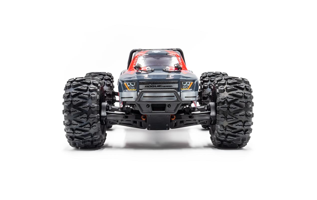 Monster Truck Rogue Terra Brushless Rot, ARTR, 1:10<br>4x4 Brushless Monstertruck im Massstab 1:10