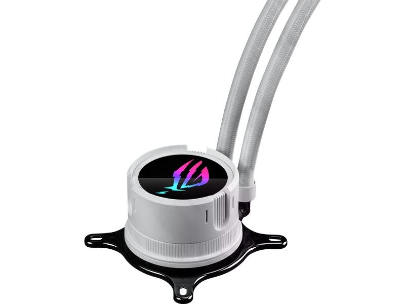 ASUS ROG Wasserkühlung ROG Strix LC III 360 ARGB White Edit All-in-One Wasserkühlung mit 3x 120-mm Lüfter mit RGB-Beleuchtung