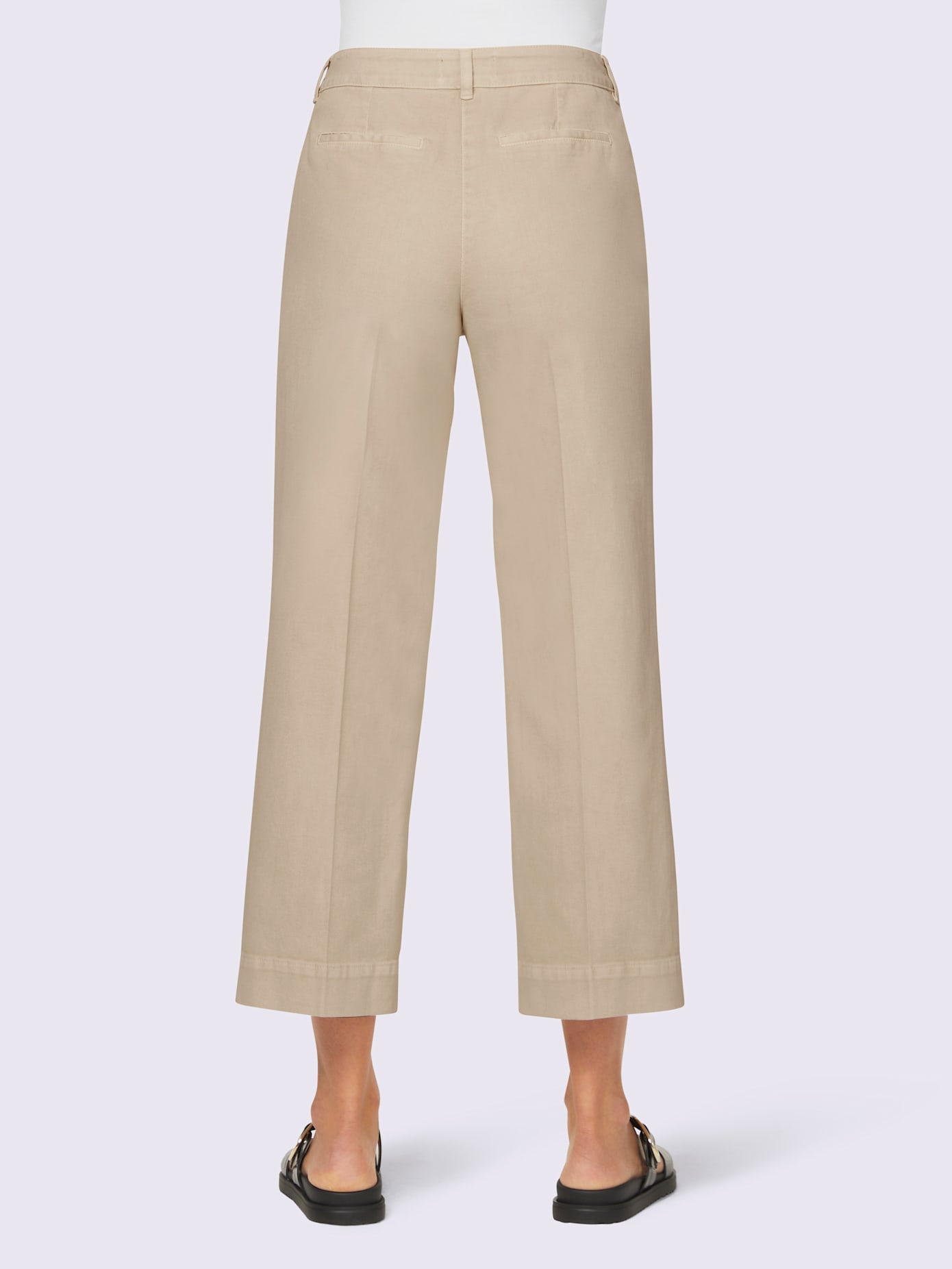 Pantalon forme courte tendance
