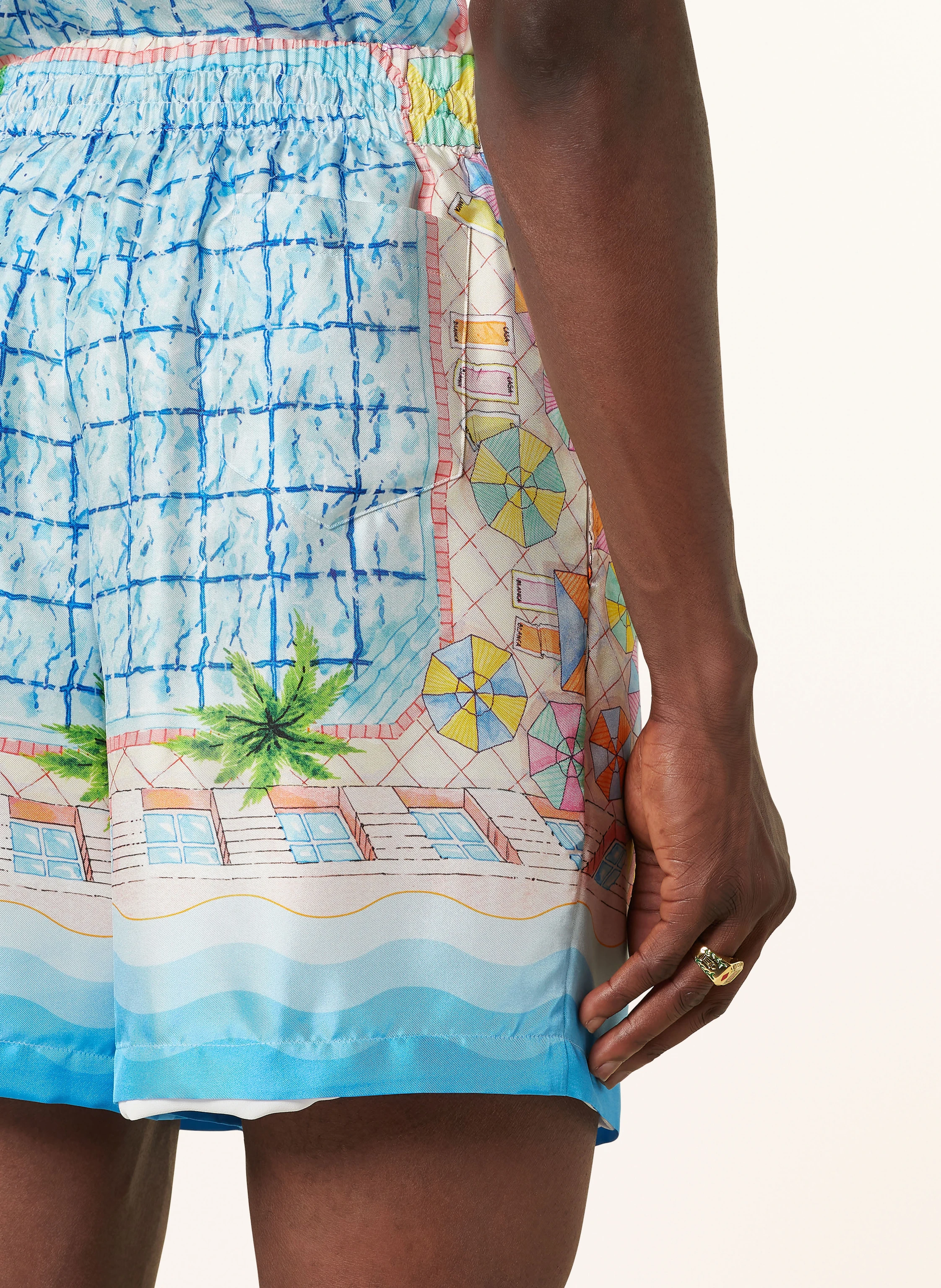 Casablanca Seidenshorts LE PLONGEON
