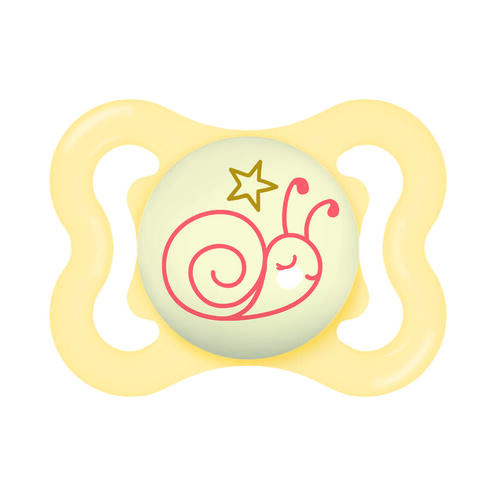 Lot de 2 sucettes Supreme 2-6 mois Planet Love Night - Coloris aléatoire - MAM