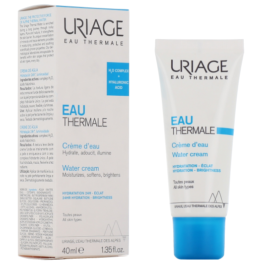 Crème d'eau légère Uriage Eau Thermale - Tous types de peaux