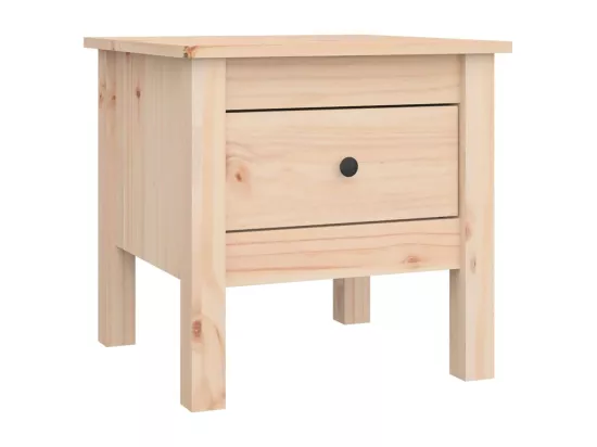 Table d'appoint 40x40x39 cm Bois massif de pin