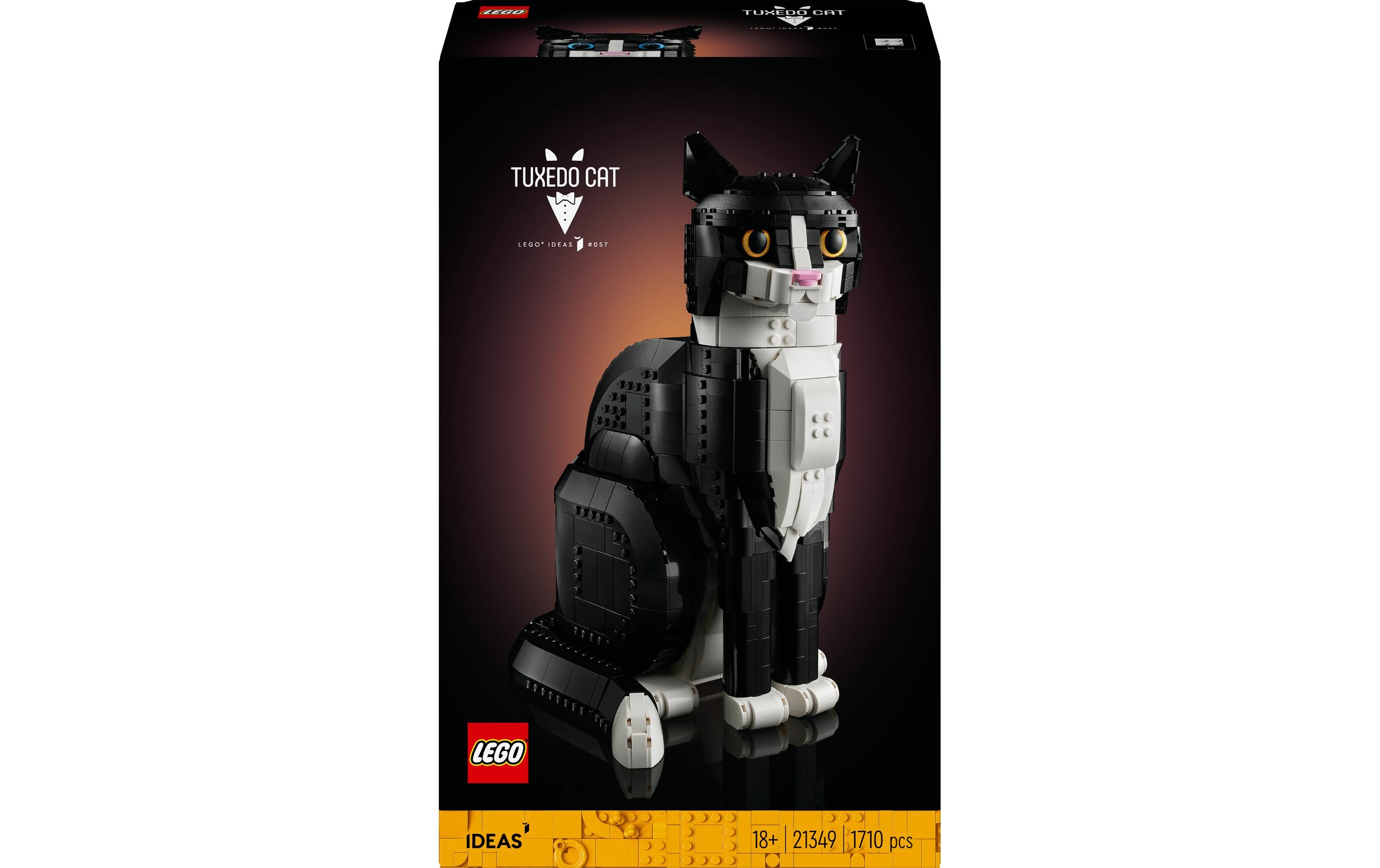 Ideas Schwarz-weisse Katze 21349<br>Ein charmanter Begleiter und stiller Freund