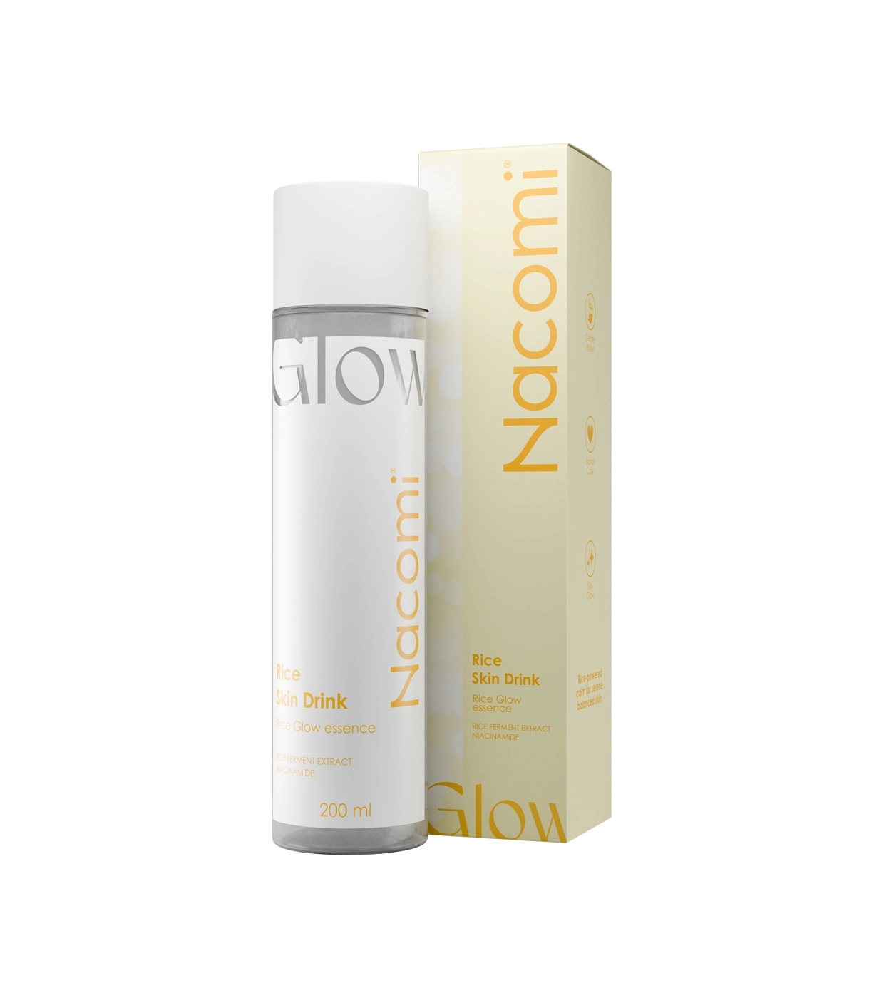 Nacomi - *Hydra Glow* - Essência Facial Rice Skin Drink