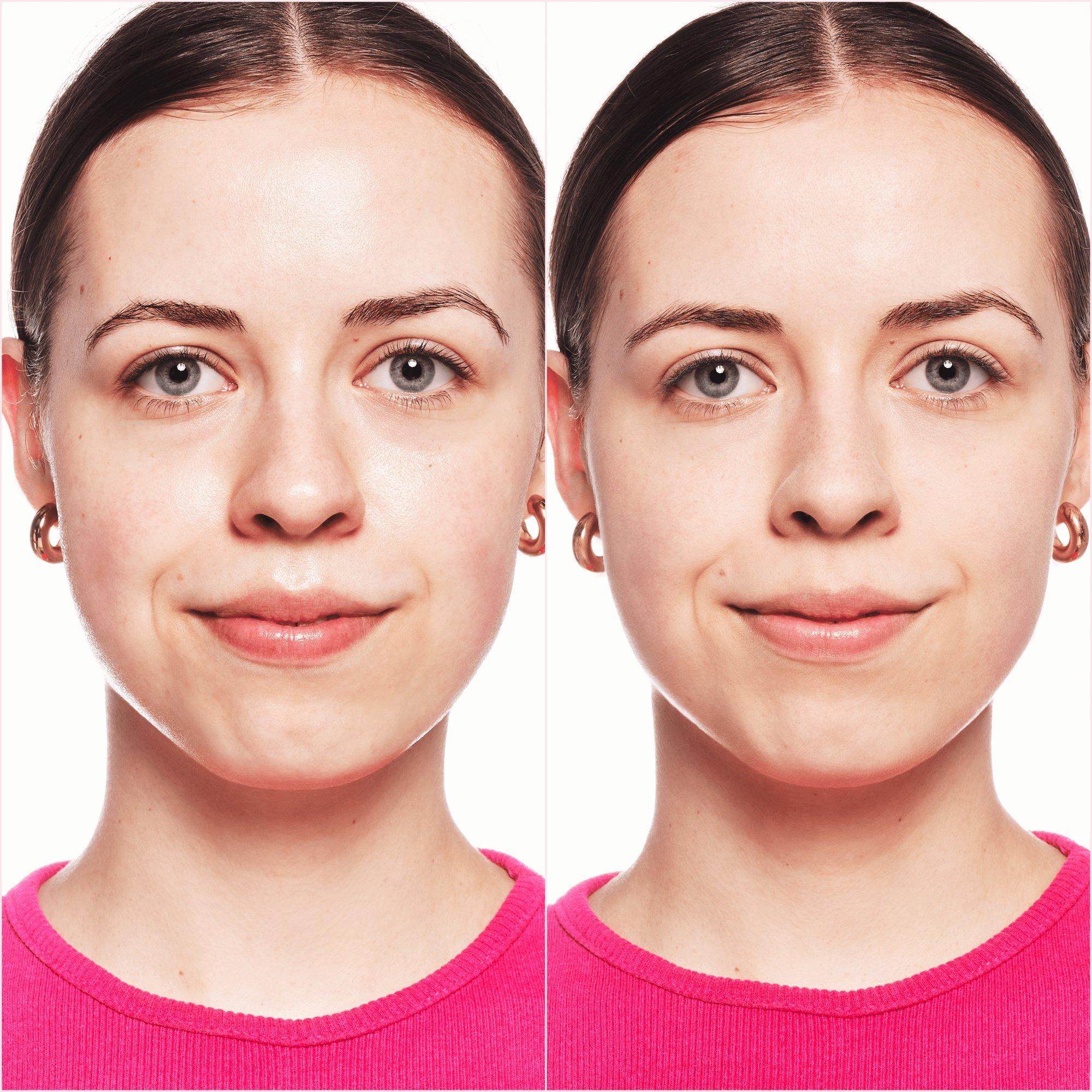 mattifying compact powder