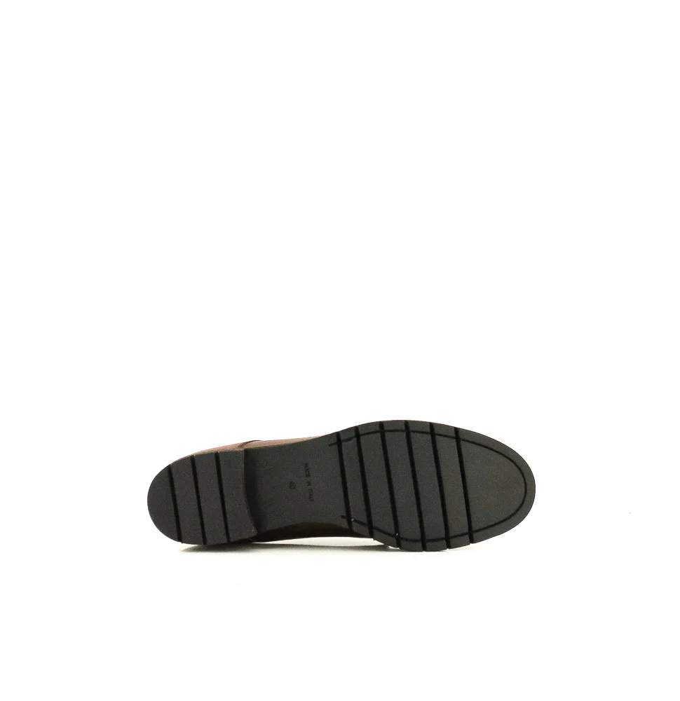 UPPER SHOES - DERBY D111R MARRON