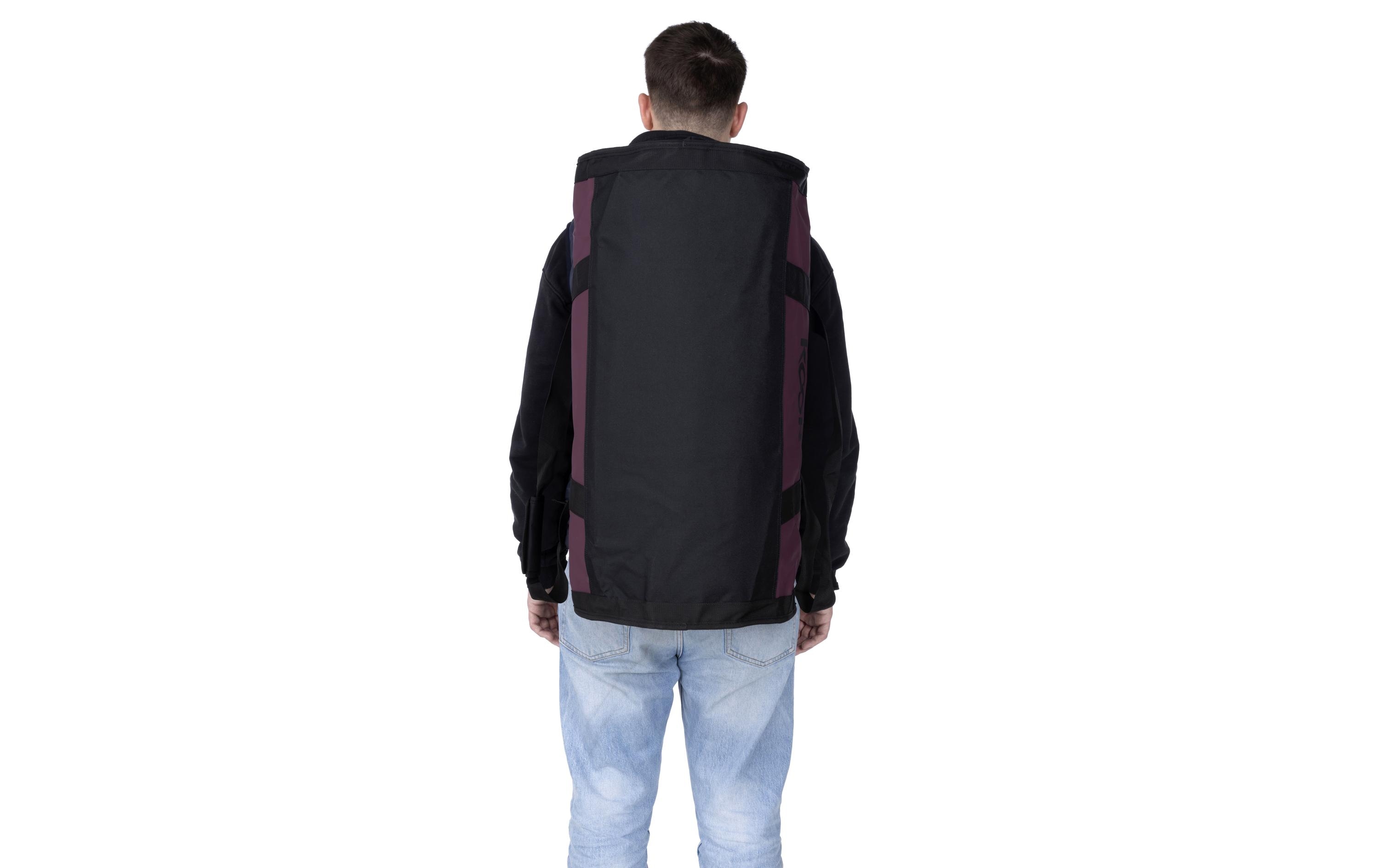 Duffle Bag Sooma 70 l, MaroonWasserabweisende Reisetasche