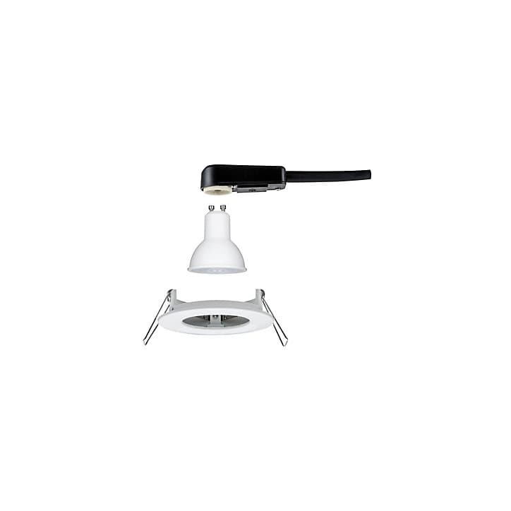 Spot encastrable Nova GU10 4000K IP44 470lm Ø6,8cm blanc Paulmann
