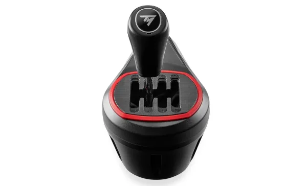 Thrustmaster TH8S Shifter, Tilføjelse til racerskifter, Sort, Rød, PS5, PS4, Xbox One and Xbox Series X|S Thrustmaster Force Feedback racing wheels, 130 mm, 220 mm, 240 mm