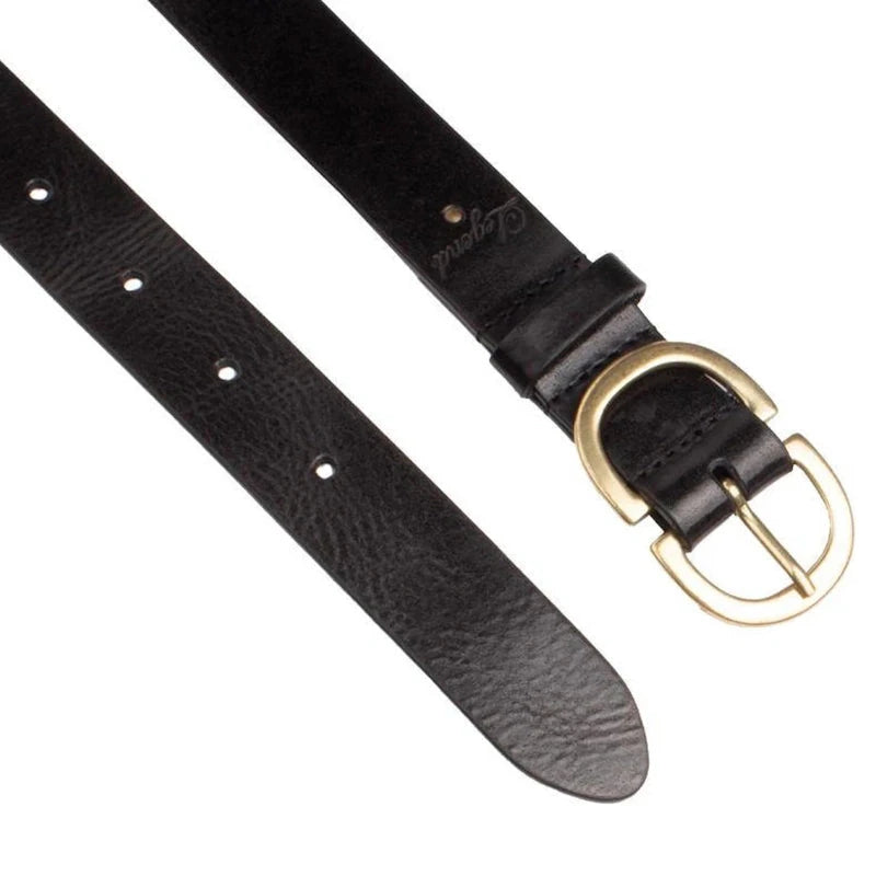 Legend Leren Riem 30561 Zwart