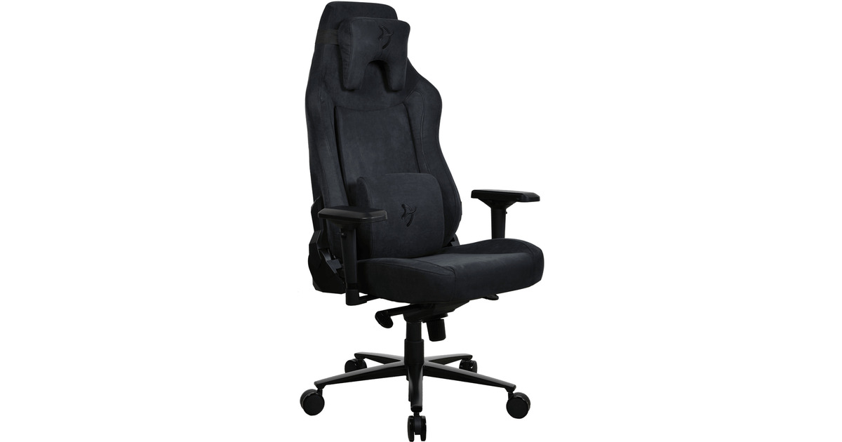 ArozziVernazza XL Supersoft - Pure Black gamestoel  (Zwart)
