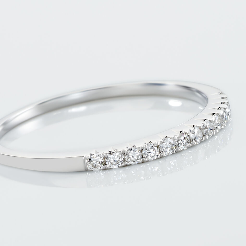 Alliance Pristina Or Blanc Diamant