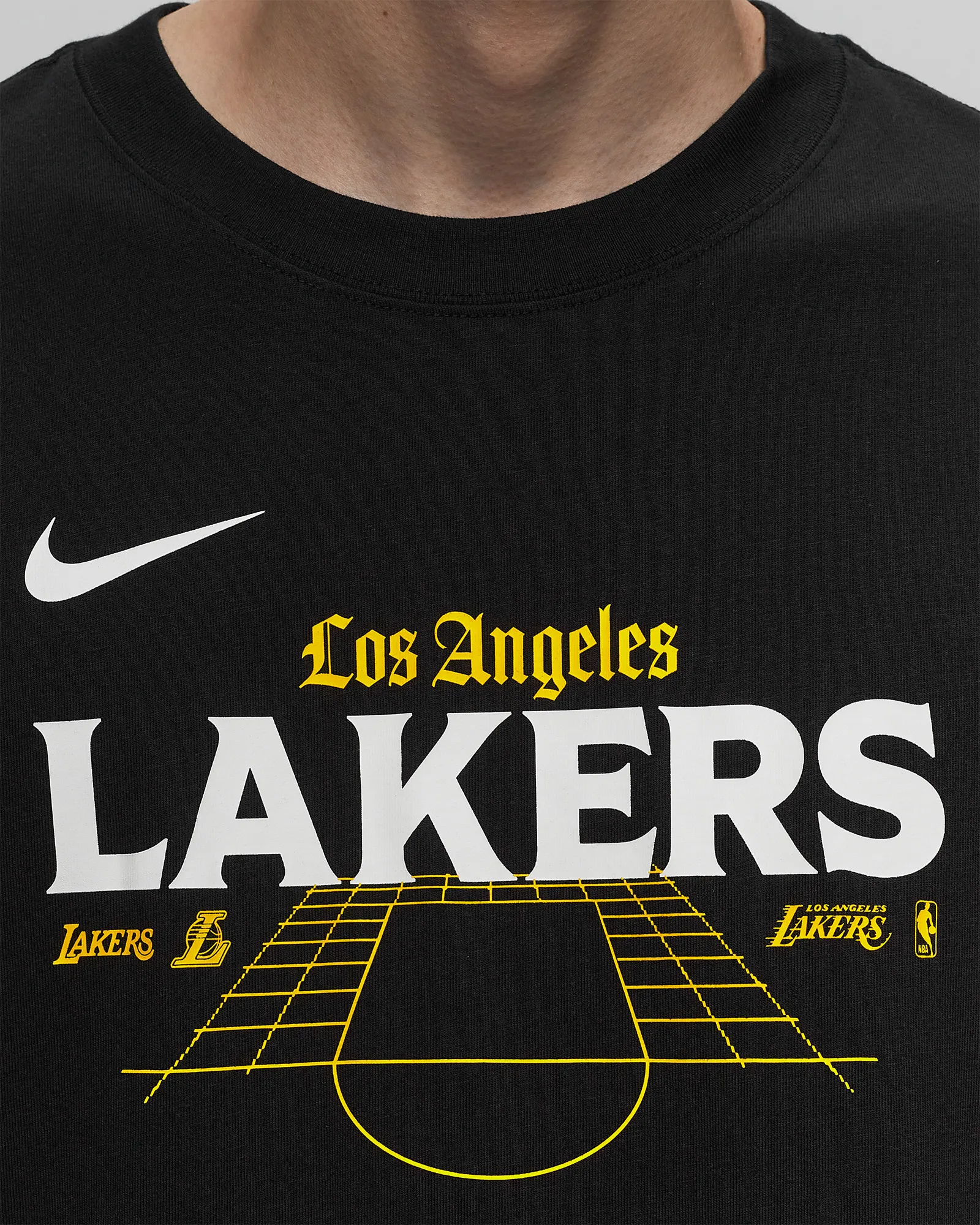 Nike NBA Los Angeles Lakers Long-Sleeve Max90 Tee