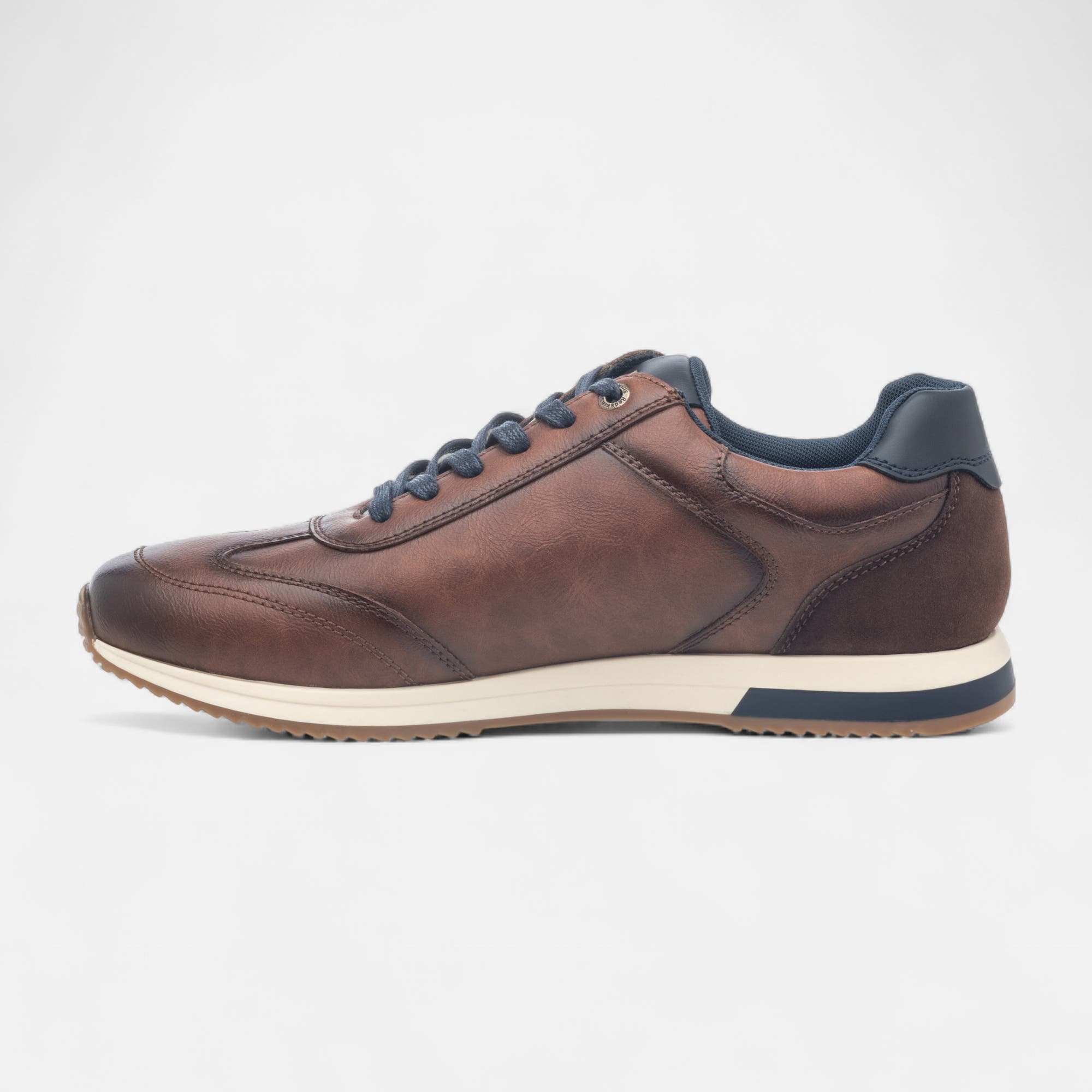 Baskets basses Homme cognac