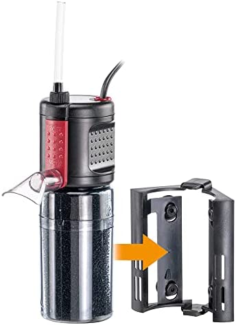 Filtro interno Ferplast Hydor Crystal 50 para aquários de 20 a 50 litros, 2 estágios, com carvão ativado e kit Venturi incluídos.
