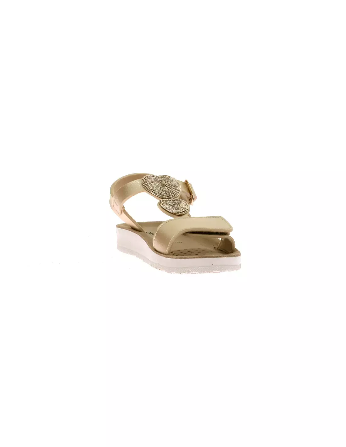 GEOX JS COSTAREI G.D - Sandales & nu-pieds Lightgold