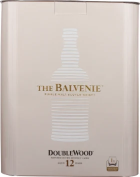 BALVENIE 12 YEARS DOUBLE WOOD GIFTSET 70CL