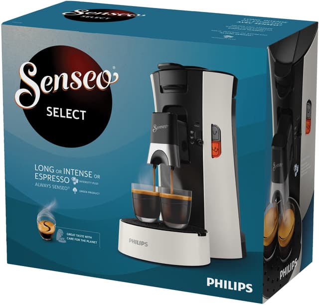 Senseo Select kaffemaskine CSA230/01 (star white)