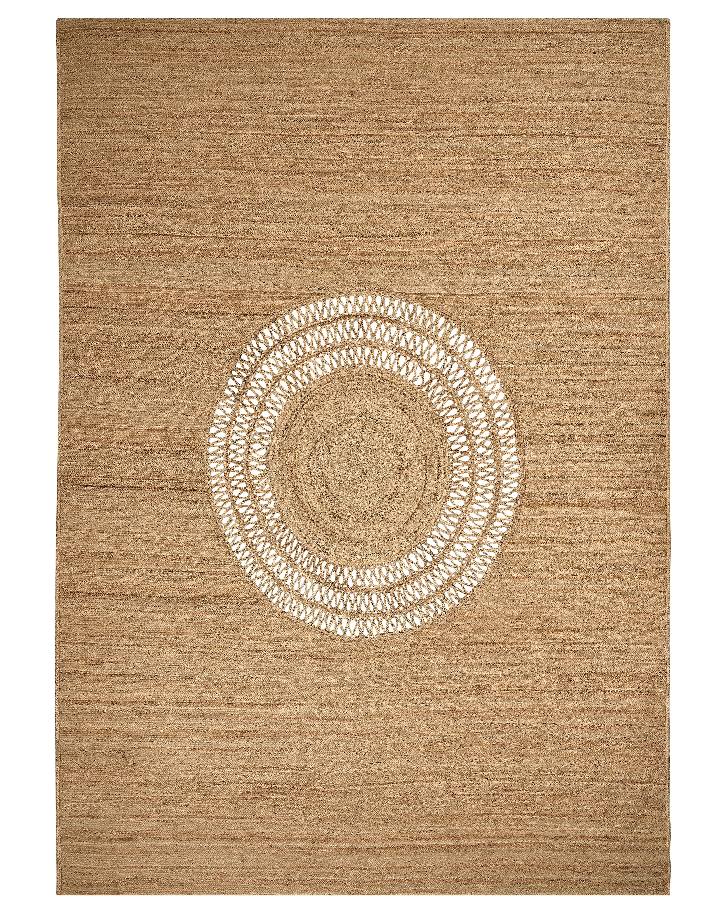 Vloerkleed BOGAZOREN Beige 160 x 230 cm Jute