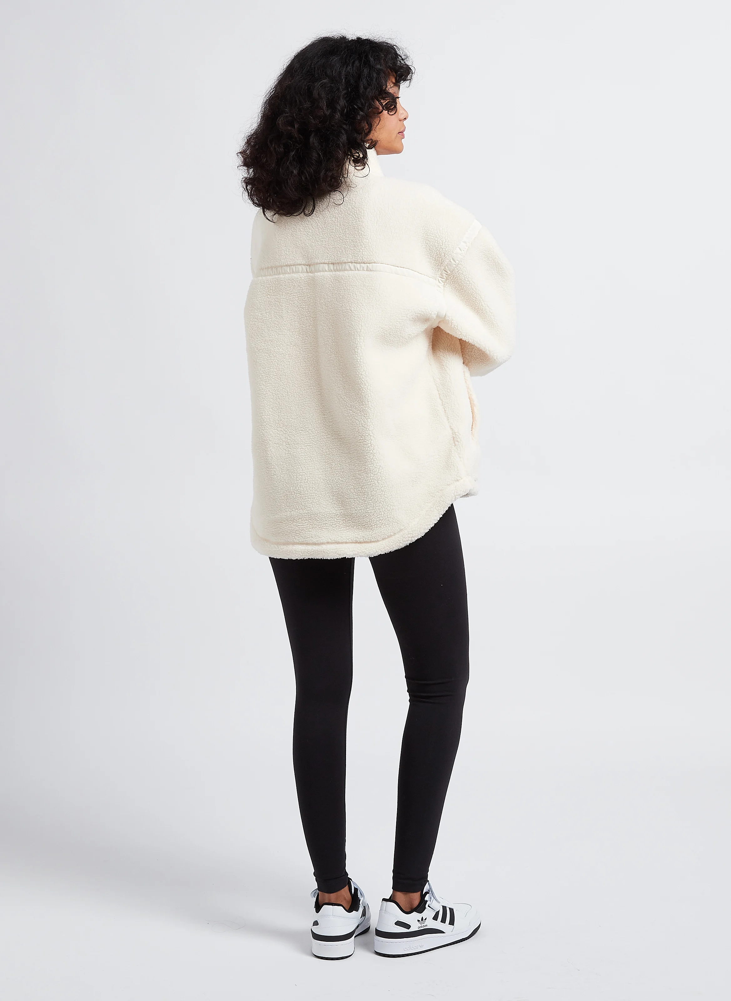 FORUM LOW - Baskets basses en cuir| Blanc