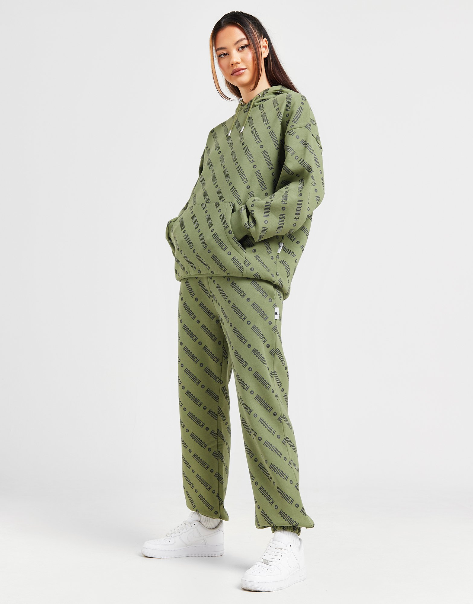 Hoodrich Pantalon de jogging Imprimé Oblique Femme