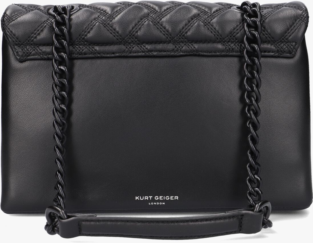 KURT GEIGER LONDON zwarte kurt geiger london schoudertas kensington bag drench
