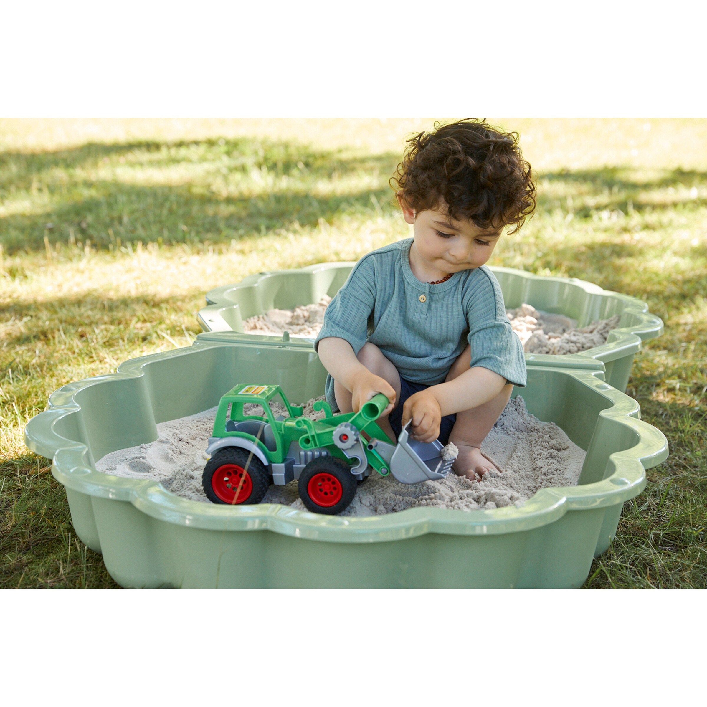 solini Traktor Farmer Technic mit Gummireifen