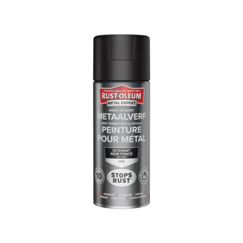 Rust-Oleum metaalverf satin RAL9005 400 ml