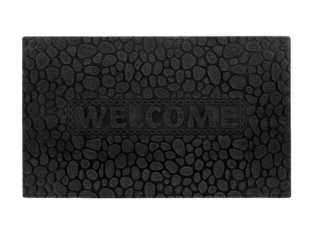 Tapis Rectangle à grattoir en PVC 