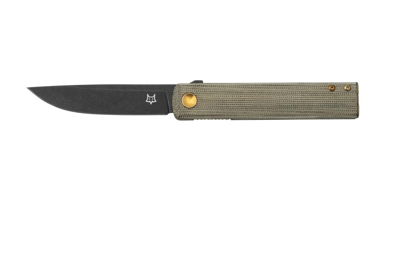 Fox Knives Chnops, FX-543MI, OD Green Micarta, M390 zakmes, Knivesandtools Exclusive