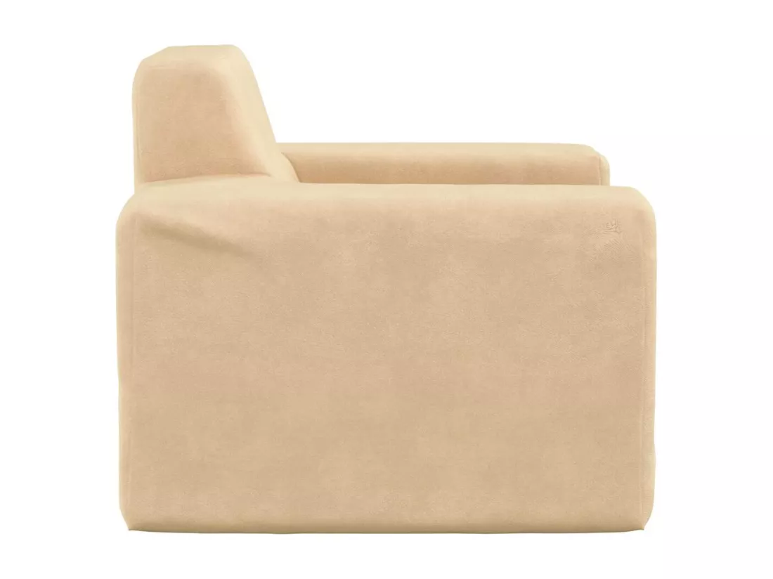 Canapé pour enfants Crème Peluche douce