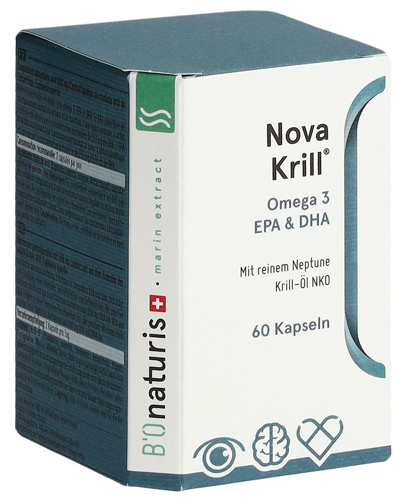 NOVAKRILL Krillöl Kaps 500 mg 60 Stk