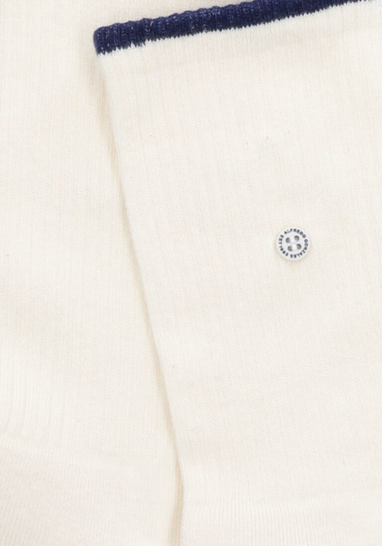 ALFREDO GONZALES witte alfredo gonzales sokken athletic plain