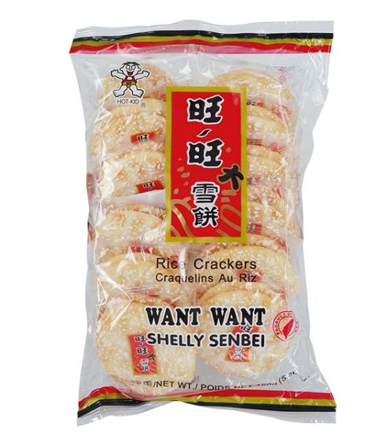 Want Want Shelly Senbei Rijstcrackers 150g