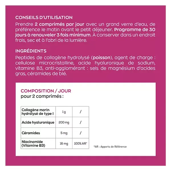 Granions Skin Hydration Complex - Caixa com 60 comprimidos