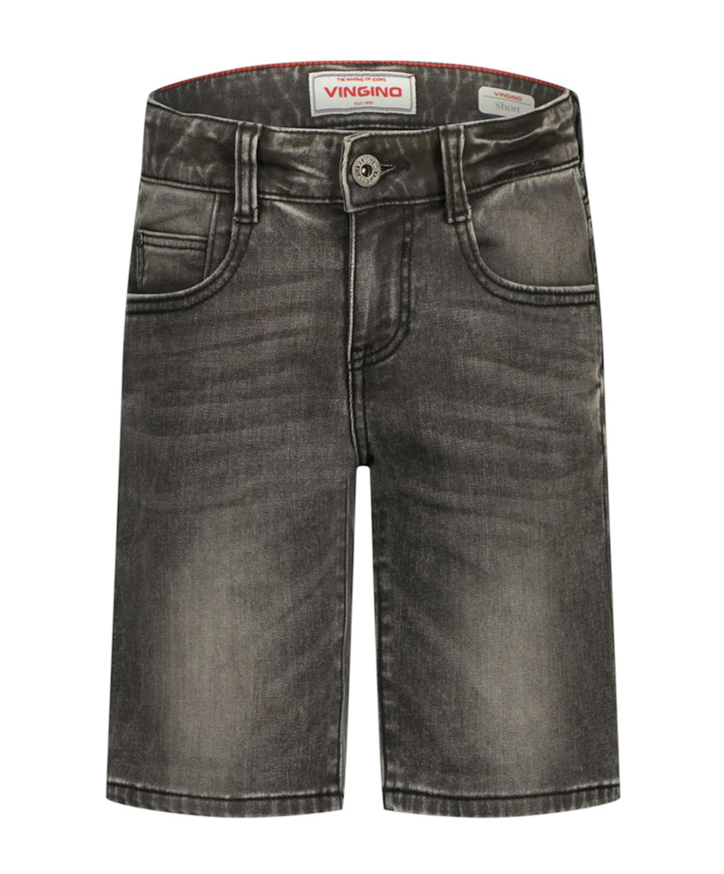 Vingino Capo jongens korte broek grijs