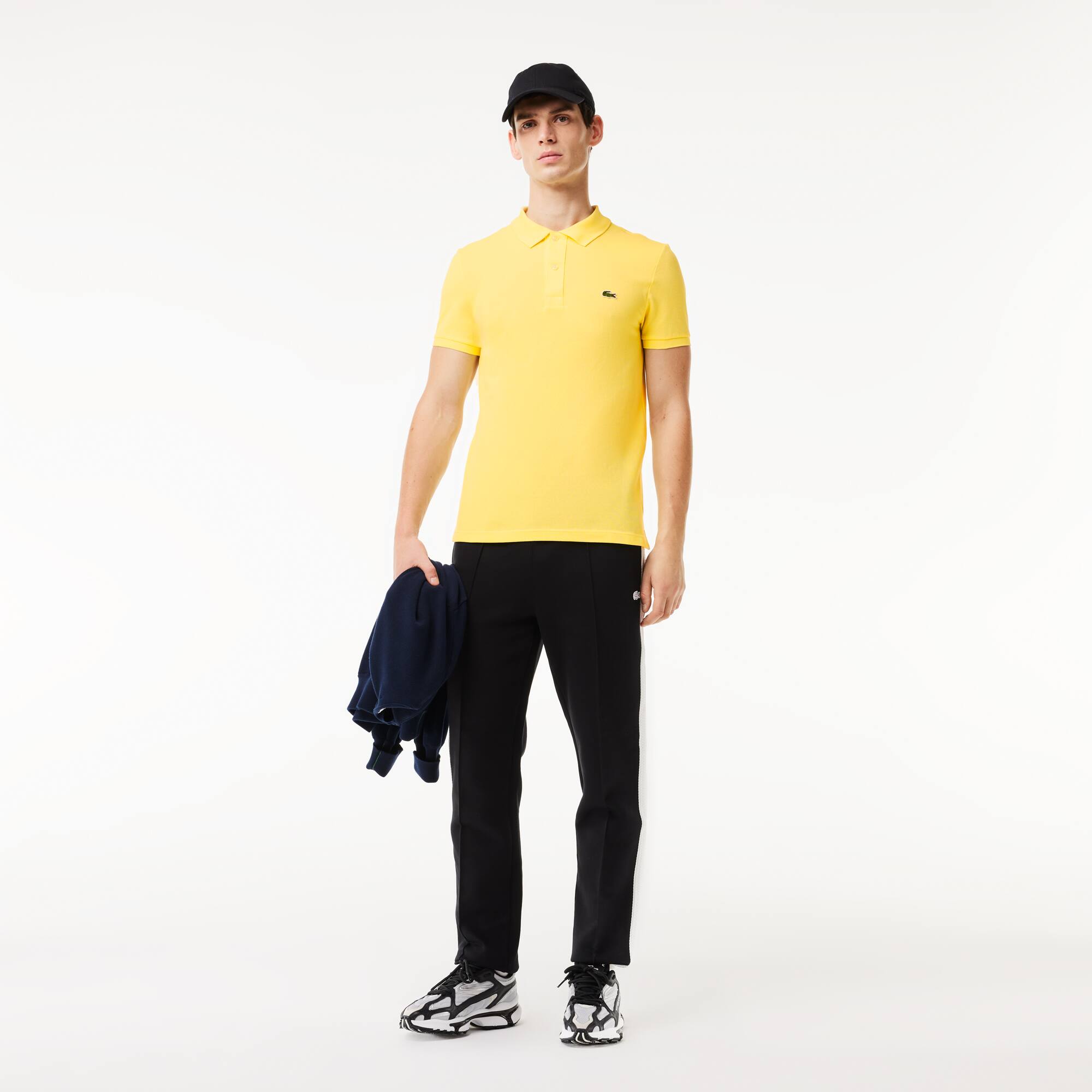 Original L.12.12 Poloshirt aus Petit Piqué Kurze Ärmel - Gelb - Lacoste - Herren