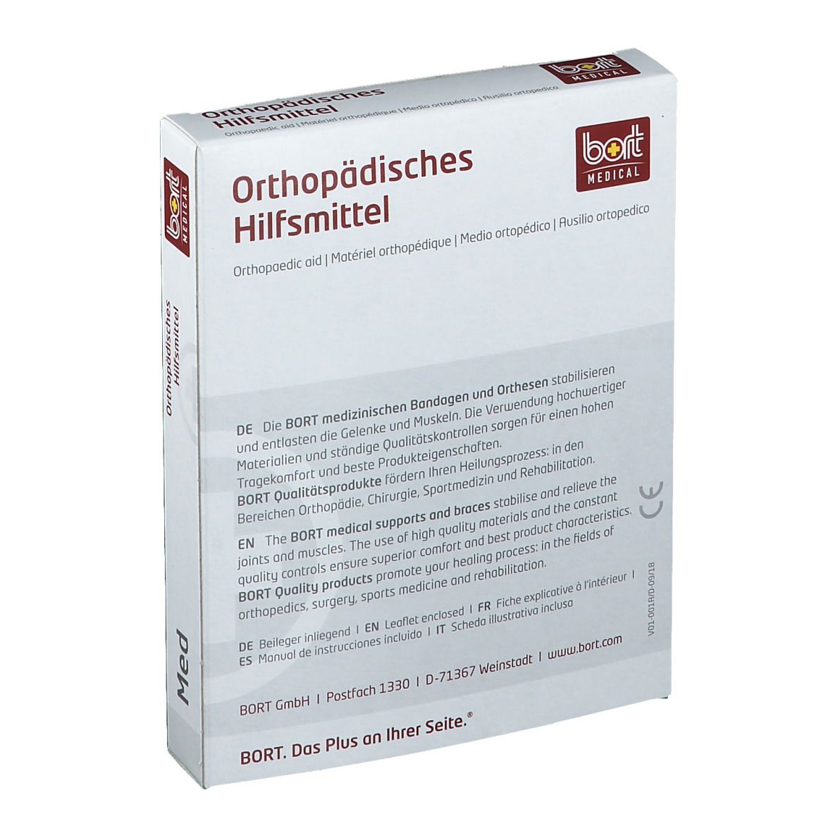 BORT Metatarsal-Bandage mit Pelotte 22 cm