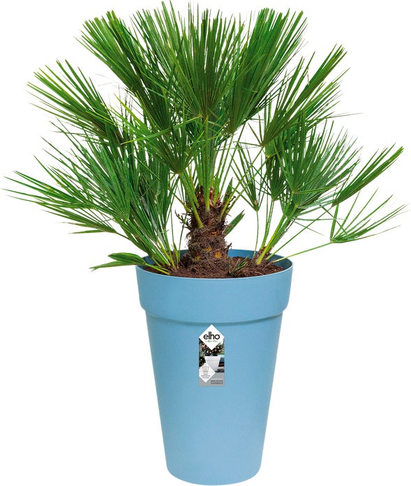 Elho bloempot Loft Urban blauw D 33,5 H 45,3 cm
