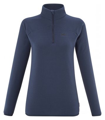 Polaire Millet K Lightgrid Pull Over Femme Bleu
