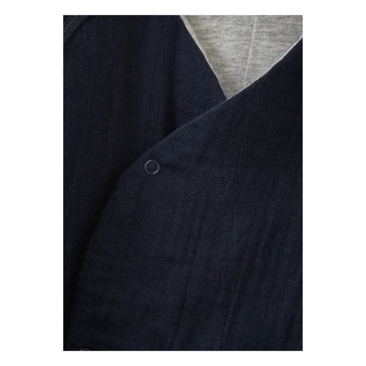 Caramel Cardigan Cache-Cœur Pochard | Bleu marine