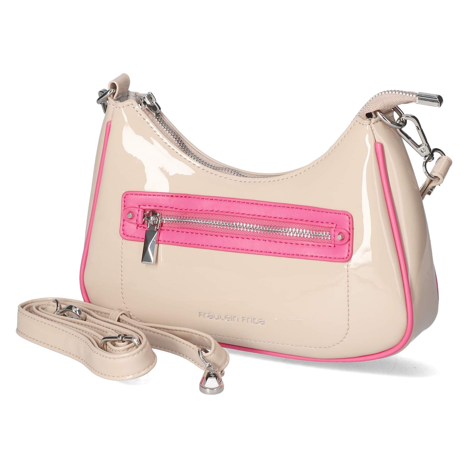 Fräulein Frida Handtasche  - beige-kombi