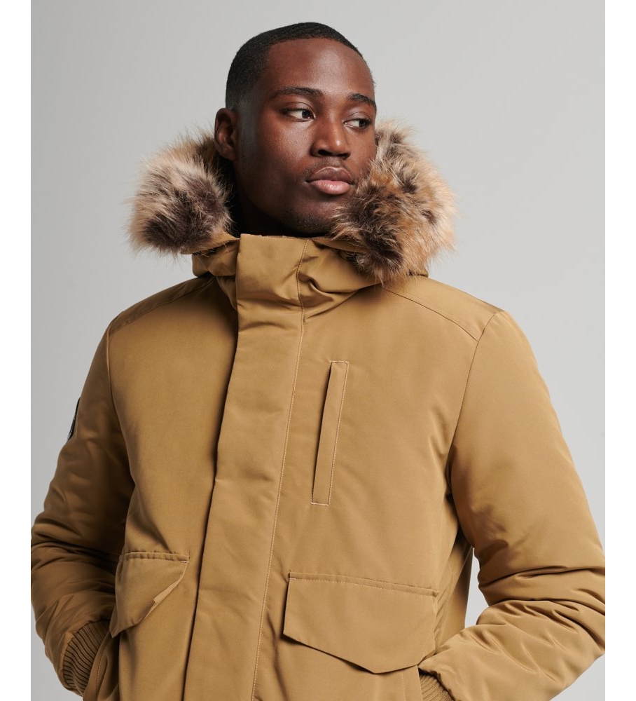 Jaqueta bomber Everest marrom da Superdry