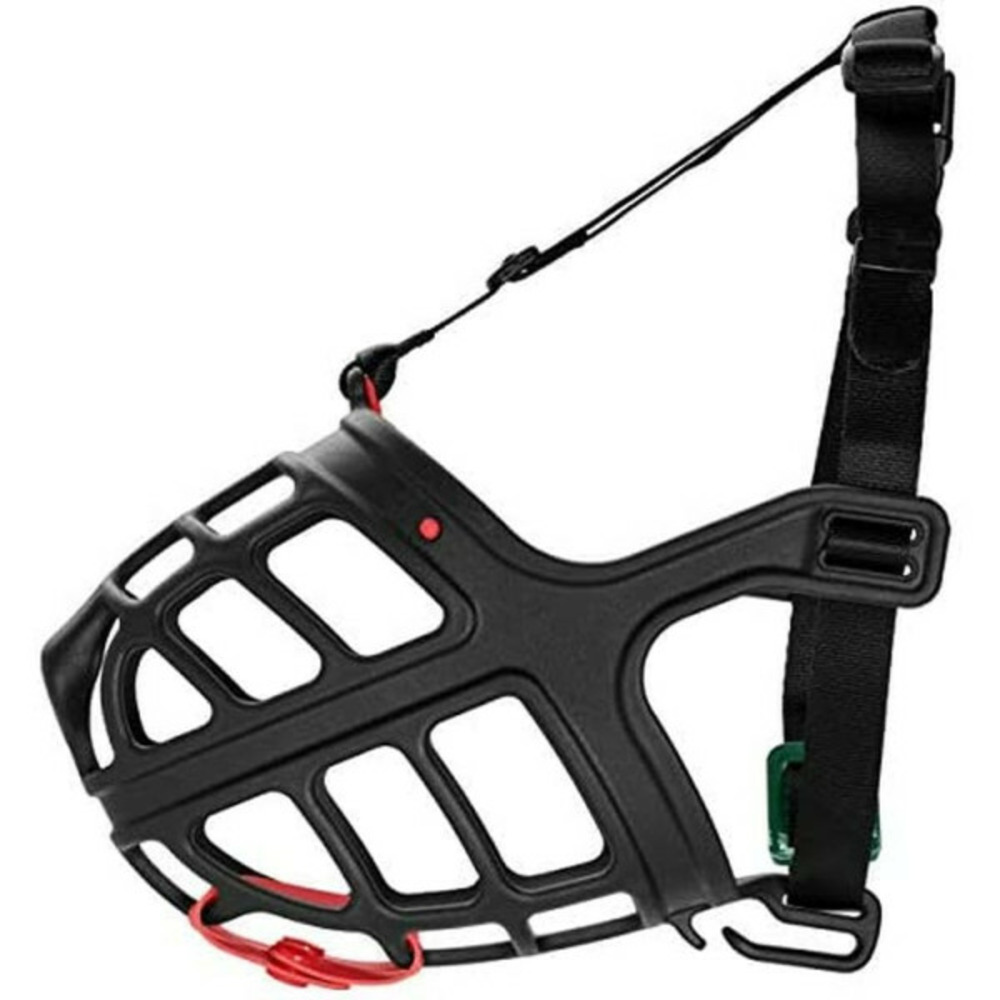 Muselière albury noir taille 5 (9 cm) (38 cm) (78 cm)
